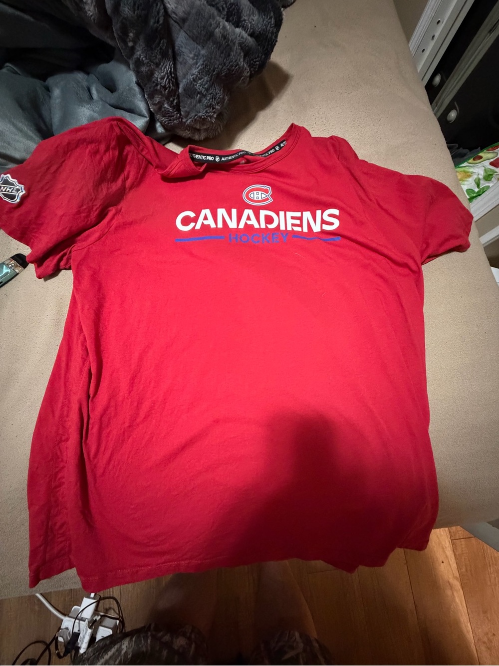 Montreal Canadiens Red Hockey T-Shirt